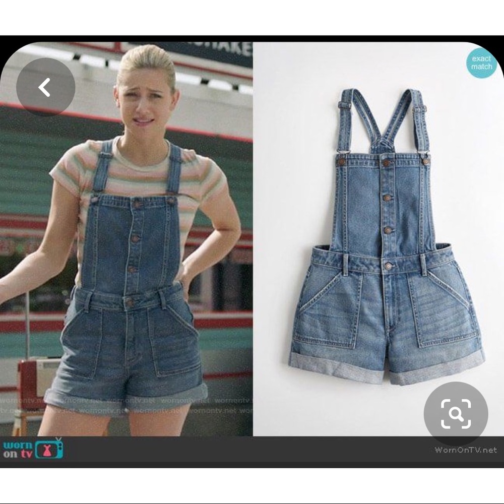 Mom Short Overalls